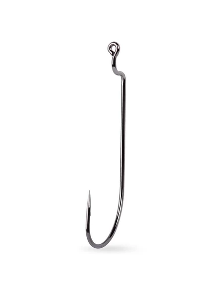 Mustad Offset Worm 39121NP-BN Olta İğnesi 7 adet - Resim 2