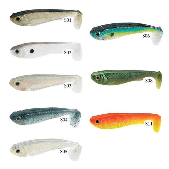 Sakura L16 Shad Sahte Balığı  120MM - 4LU S01 ürün görseli 1