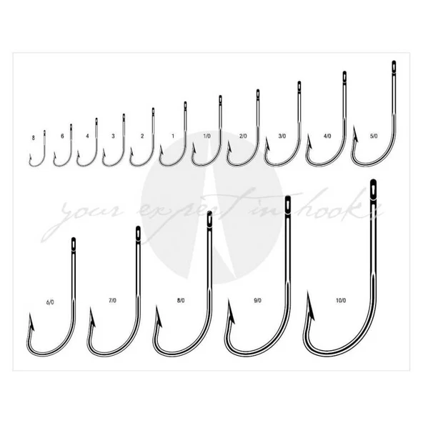 VMC O Shaughnessy Closed Eye Olta İğnesi 9255  PERMASTEEL NO:1 - 25LI - Resim 2