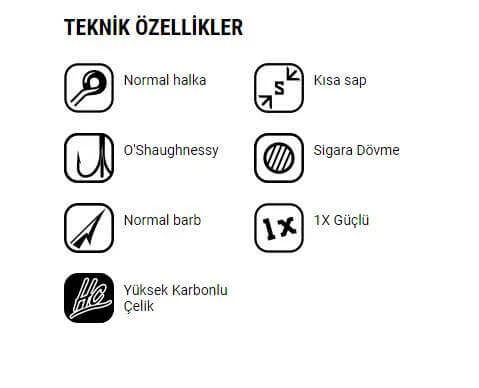 VMC Üçlü Olta İğnesi 9622PS  PERMASTEEL NO:4 - 25LI - 2