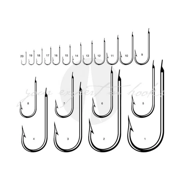 VMC Olta İğnesi 9746 100lü  NO:4 PERMASTEEL - 3