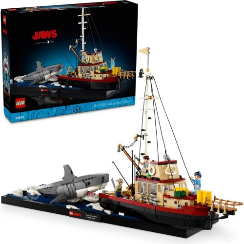 LEGO Ideas 21350 Jaws (1497 Parça) ürün görseli 1