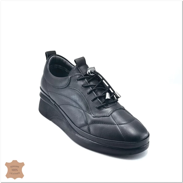 Janestt Kadın Hakiki Soft Deri Ortapedik Taban Sneaker 145-14-123 - 2