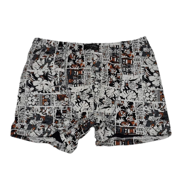 Erkek Baskılı Likra Boxer BGL-ST03866 - Resim 8