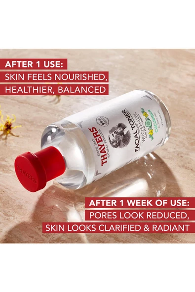 Thayers Cadı Fındığı ve Salatalık Yüz Toniği 355ML - Resim 5