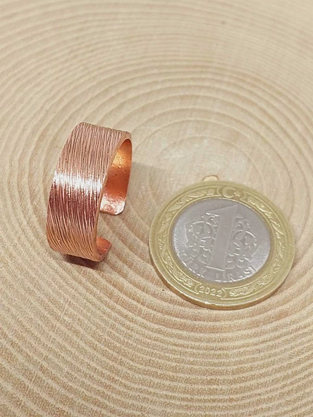 Bakır Yüzük (Ayarlanabilir) (52760) - Resim 2