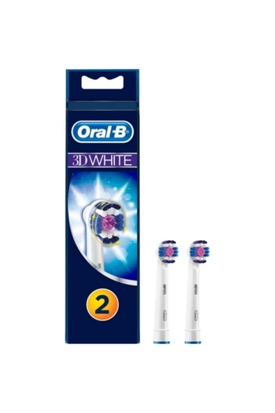 Oral-B 3D White Diş Fırçası 2 Li Yedek Başlığı