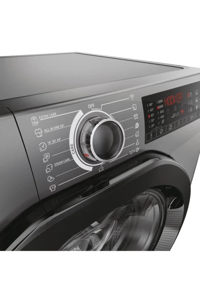 Hoover H3WPS2106TBR6-17 10 kg 1200 Devir Çamaşır Makinesi - Resim 3