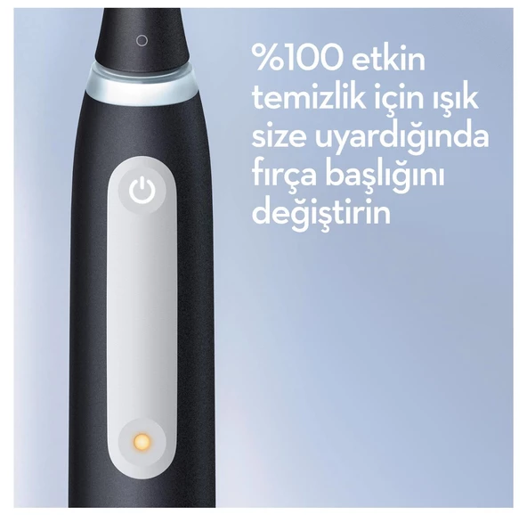 Oral-B İo 4 Şarjlı Diş Fırçası - Mat Siyah - Resim 3