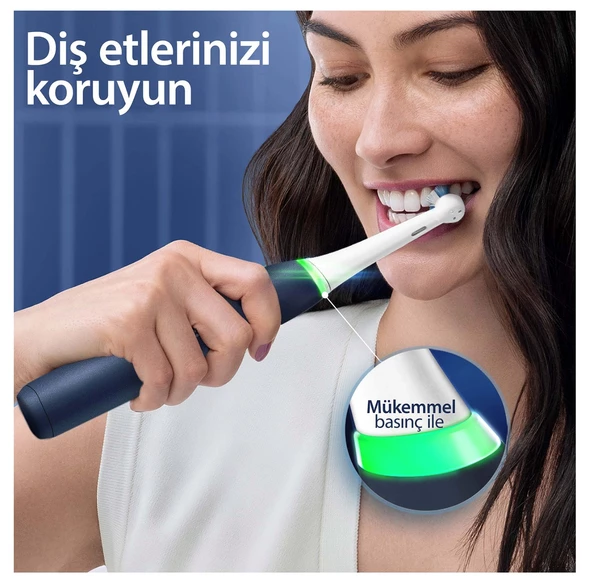 Oral-B iO 7 Lacivert Şarjlı Diş Fırçası - 3