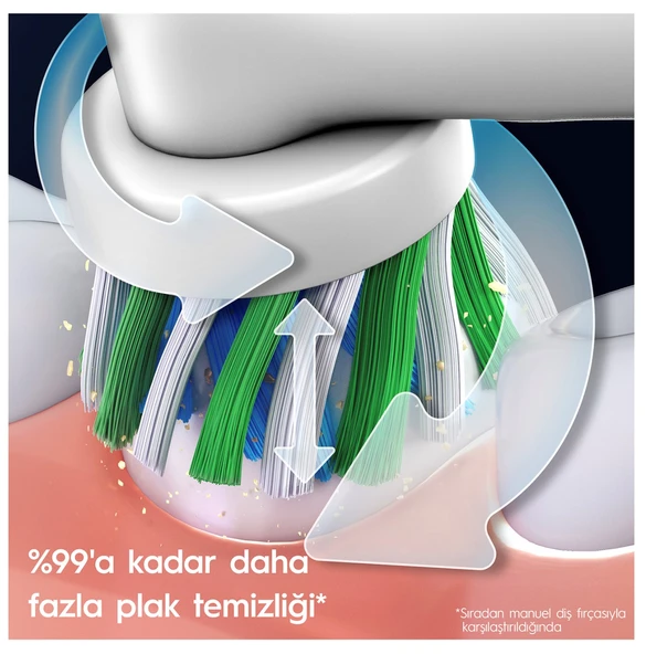 Oral-B Pro Series 1 Şarjlı Siyah Diş Fırçası ve Seyahat Kabı - 4