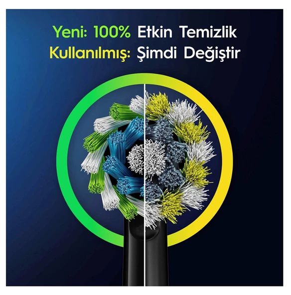 Oral-B Pro 3 3900 Siyah Beyaz 2'li Şarj Edilebilir Diş Fırçası Seti - Resim 2
