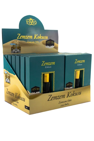 Zemzem Kokusu Alkolsüz Esans 3ml 12li Paket ürün görseli