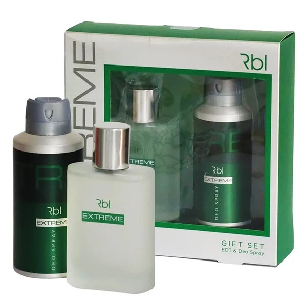 REBUL EXTREME FOR MEN GIFT SET 90 ml. EDT. + 150 ml. DEO