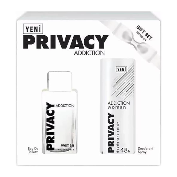 PRIVACY GIFT SET FOR WOMEN 100 ml. e EDT. + 150 ml. e DEO