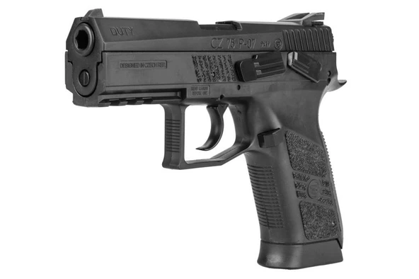 ASG CZ 75 P07 Duty Blowback Havalı 4.5 mm 16728 Siyah - Resim 4