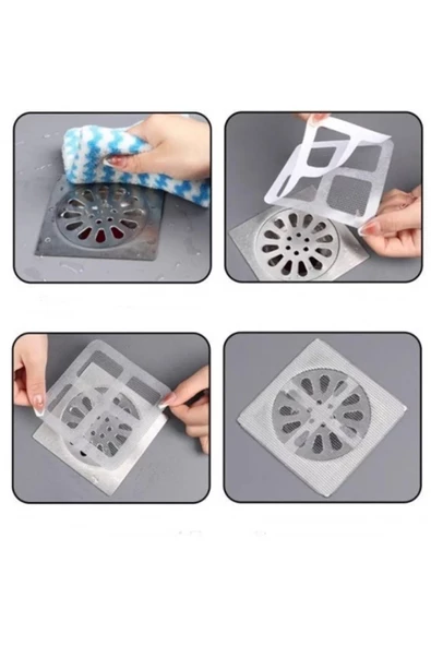YAPIŞKANLI BANYO GİDER SÜZGECİ