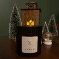 Pamuk Etiketli Amber Plastik Kavanoz Siyah Kapaklı - 2