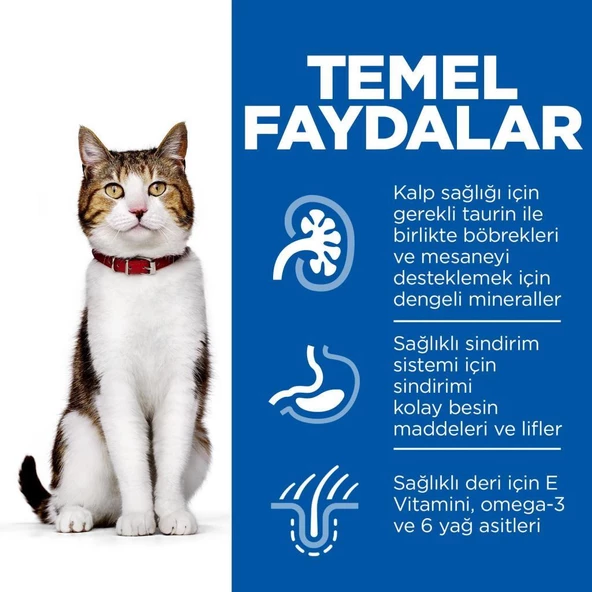 Hill's Hairball Control Tavuklu Tüy Yumağı Önleyici Yaşlı Kedi Maması 1,5 Kg - 2