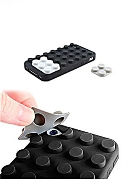 Lego Şekilli iPhone Kılıfı (Siyah) - 2