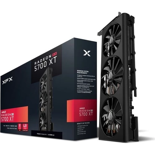 XFX Triple Dissipation AMD Radeon RX 5700 XT 8GB 256Bit (DX12) GDDR6 Ekran Kartı 57XT83LD8
