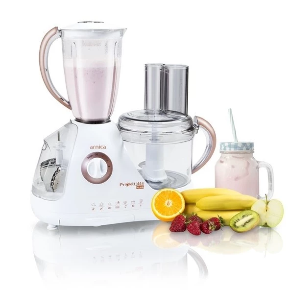 Arnica GH21021 Prokit 444 Plus Mutfak Robotu Rose - 5