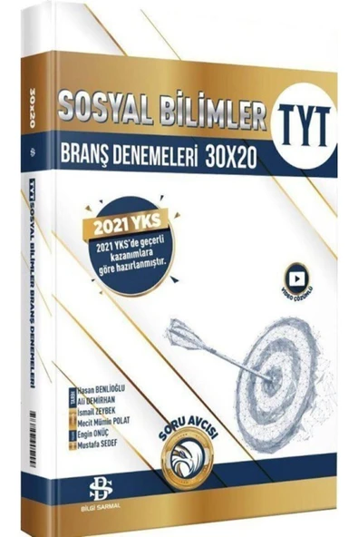 Tyt Sosyal Bilimler 30 X 20 Branş Denemeleri