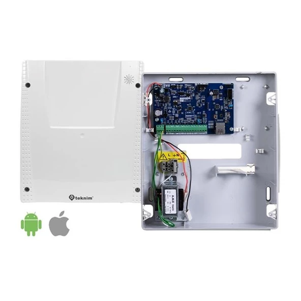 TEKNİM TSP-5334 4+4 Zonlu Ethernet/Network Alarm Paneli (AKÜSÜZ) ürün görseli