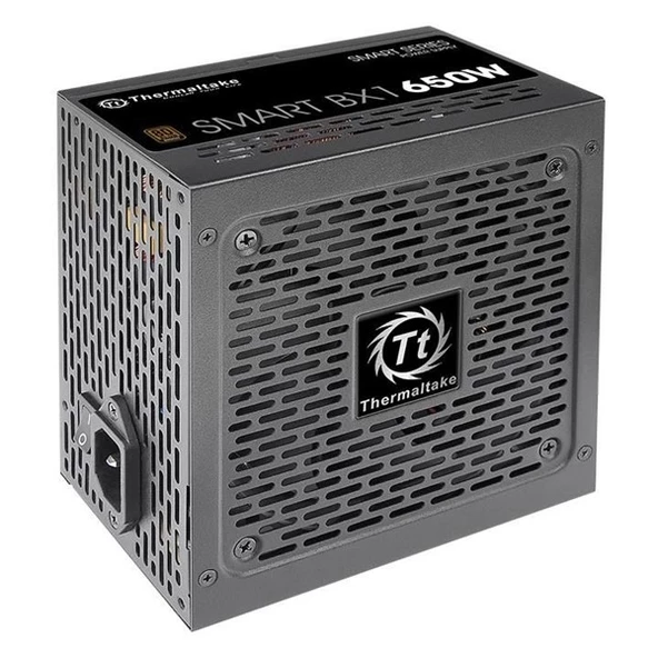 THERMALTAKE 650W 80+ BRONZE SMART BX1 RGB PS-SPD-0650NNSABE-1 14cm Fanlı Power Supply - Resim 2