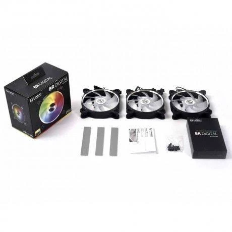 LIAN LI Bora Digital ARGB 120mm Kasa Fanı 3-lü Paket - 4