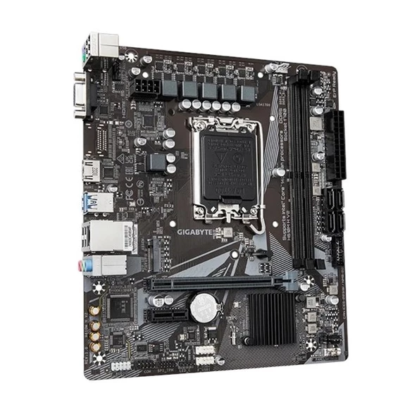 GIGABYTE H610M H v2 DDR5 HDMI PCIe 16X v4.0 1700p mATX - 3