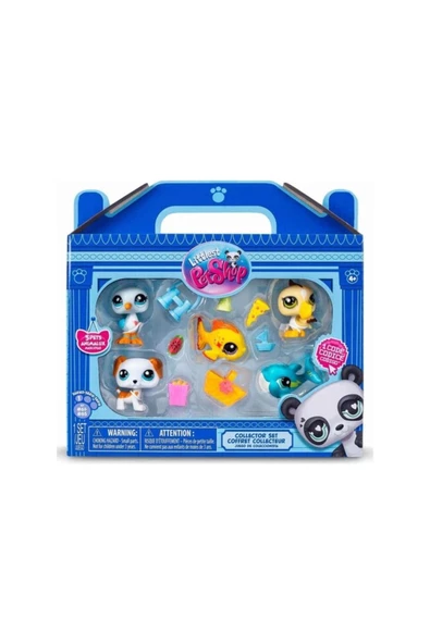 ittlest Pet Shop Figür Set Minişler Plaj Temalı 00517 G7 #61 #65 - 2