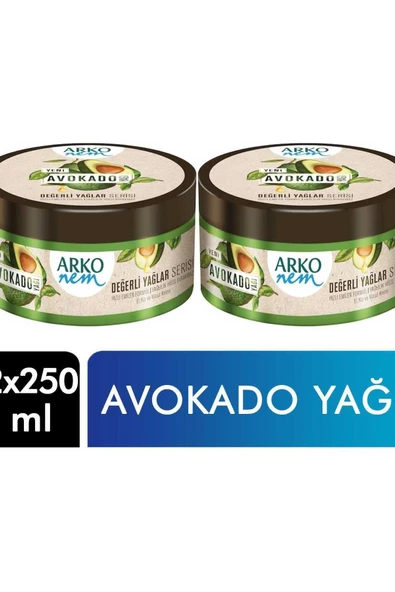 ARKO Nem Krem 2x250 Ml Avokado Yağı