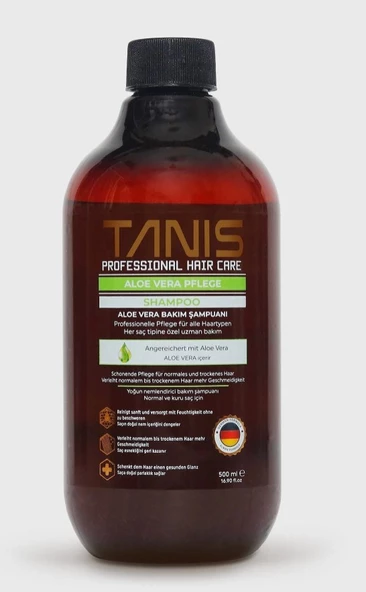 Technow Taniş Made in Germany Aloe Vera Bakım Şampuanı (500ml)