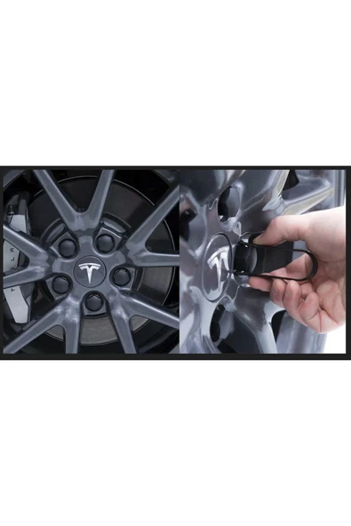 Model 3, Model Y, Model S&X için Jant Bijon Kapağı ( 5 Adet ) - 4