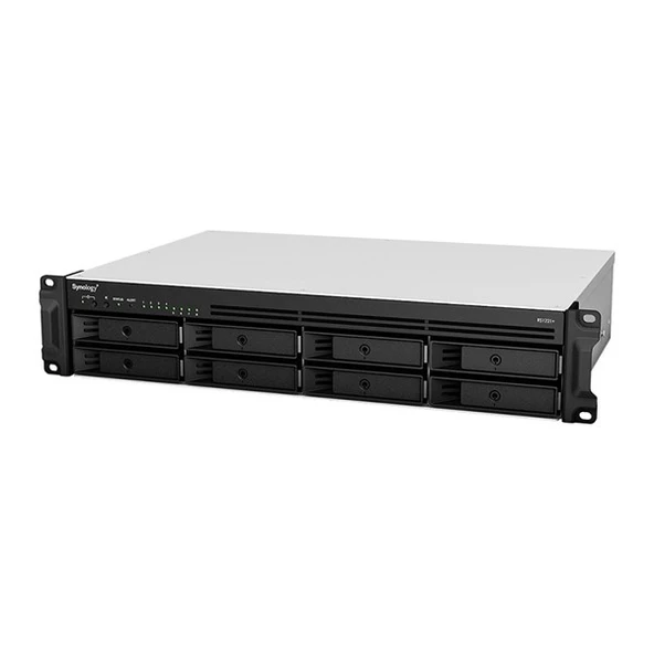 SYNOLOGY RS1221 PLUS RYZEN V1500B 4 GB RAM- 8-diskli Rack Nas Server (Disksiz) - 2