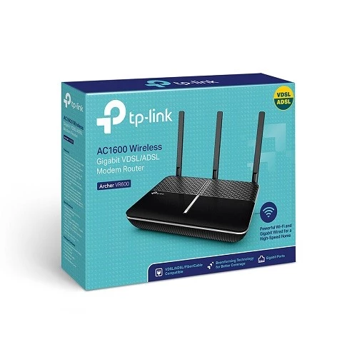 TP-LINK Archer VR600 1600mbps AC1600 Dual Band VDSL Fiber 3G-4G Modem Router - 5