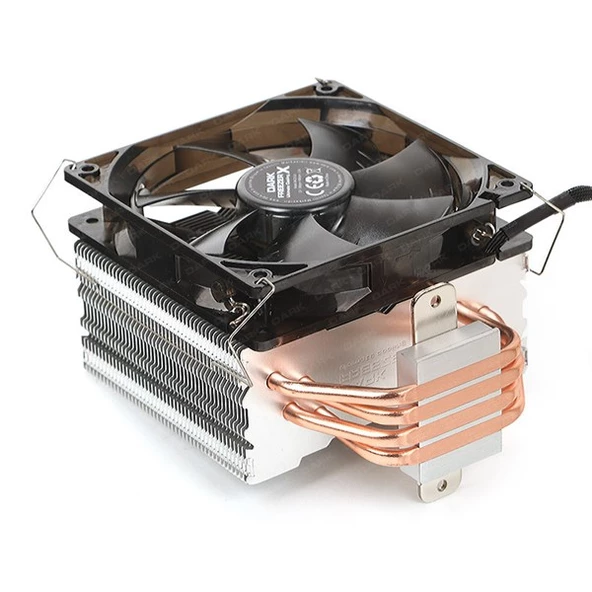 DARK FREEZER X120 DKCCX120 HAVA SOĞUTMALI AM4-1200P LED İŞLEMCİ FANI - Resim 2