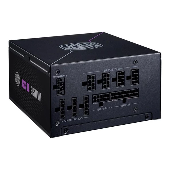 COOLERMASTER 850W 80+ GOLD GX II MPX-8503-AFAG-2BEU PCIE 5.0 TAM MODÜLER POWER SUPPLY - 2