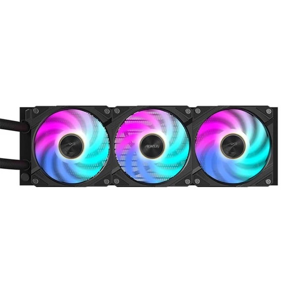 GIGABYTE 360MM AORUS WATERFORCE X II 360 RGB AM5-1700P SIVI SOĞUTMALI İŞLEMCİ FANI - Resim 4