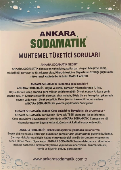 ANKARA SODAMATİK 2 Kg x 1 Adet - 3