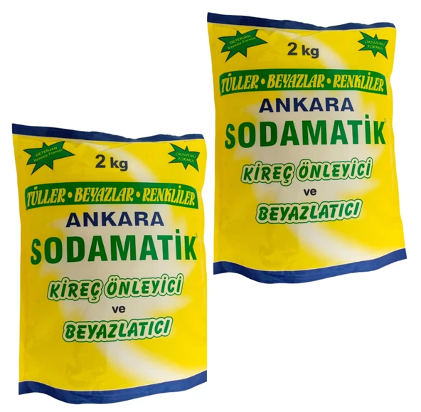 ANKARA SODAMATİK 2 Kg x 2 Adet