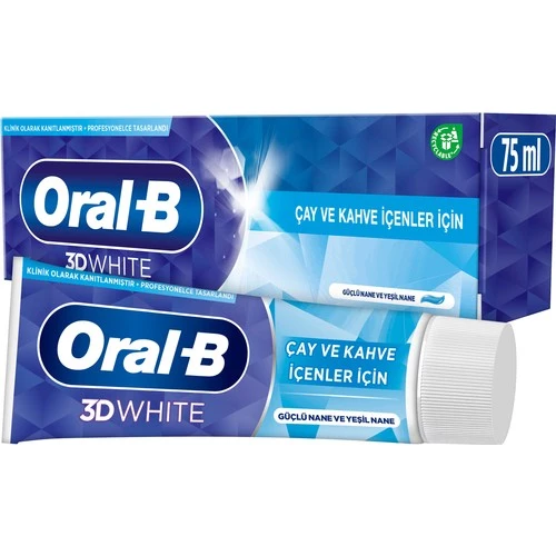 ORAL-B DIS MAC. 75ML PRO-3D CAY VE KAHVE