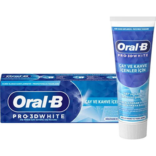 ORAL-B DIS MAC. 75ML PRO-3D CAY VE KAHVE - 2