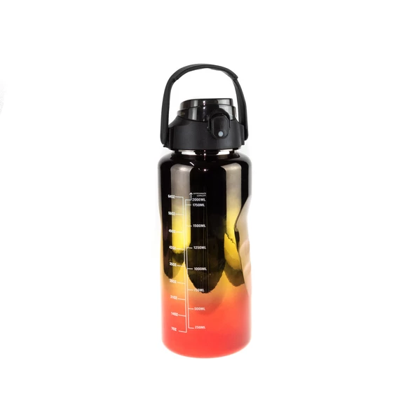 Matara Üçlü Set 2000 Ml 900 Ml 500 ML Neon Siyah - 2