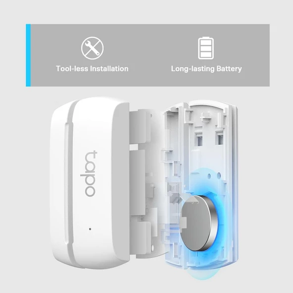 TP-LINK TAPO T110 AKILLI TEMAS SENSORU - 6