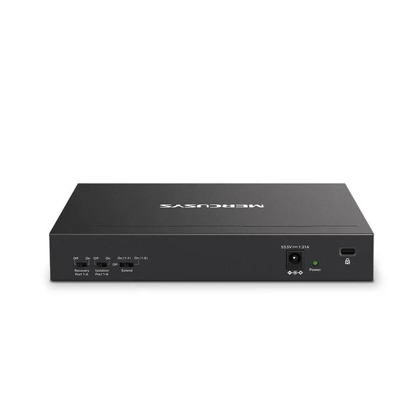 MERCUSYS 10-PORT MS110P 10/100 YÖNETİLMEZ 65W 8-PORT POE SWITCH - 3