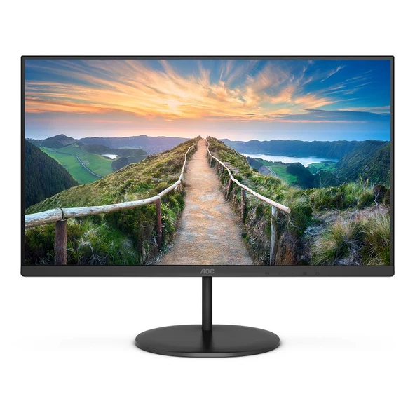 AOC 27" IPS U27V4EA 4MS 60HZ HDMI-DP KURUMSAL MONİTÖR 3840X2160