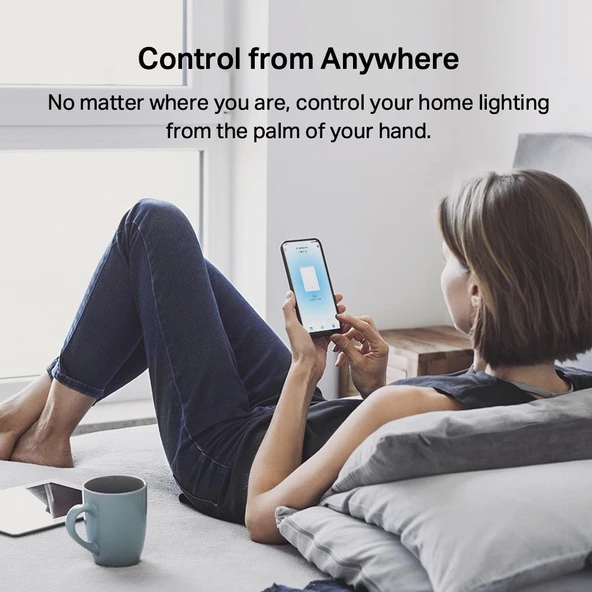 TP-LINK TAPO S220 Akıllı Işık Anahtarı, 2-Düğme 1-Yol - 3