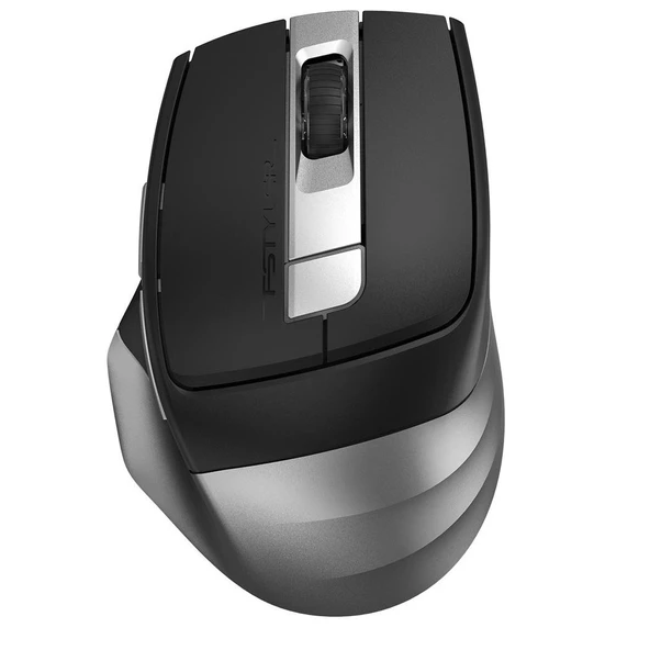 A4 TECH FB35C Kablosuz + Bluetooth Şarjlı 2400dpi Optic Siyah/Gri Mouse